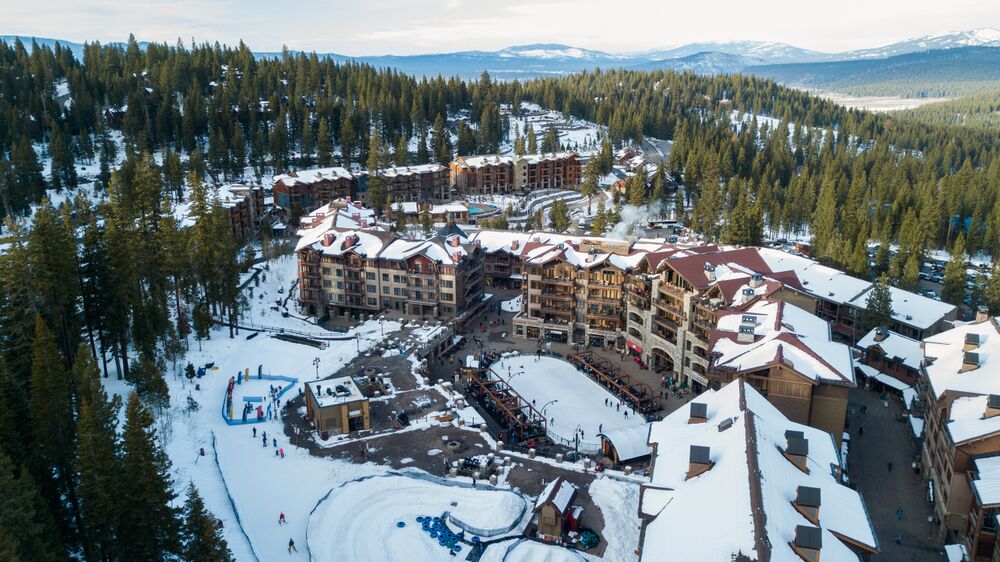 Featured image showing an aerial photo of Northstar Ski Resort in Truckee, CA.